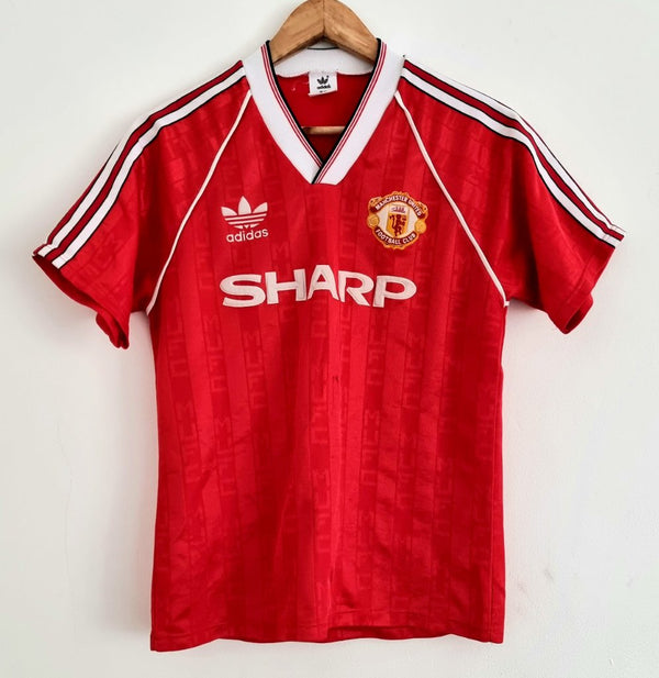 Adidas Manchester United 88/90 Home Shirt Medium