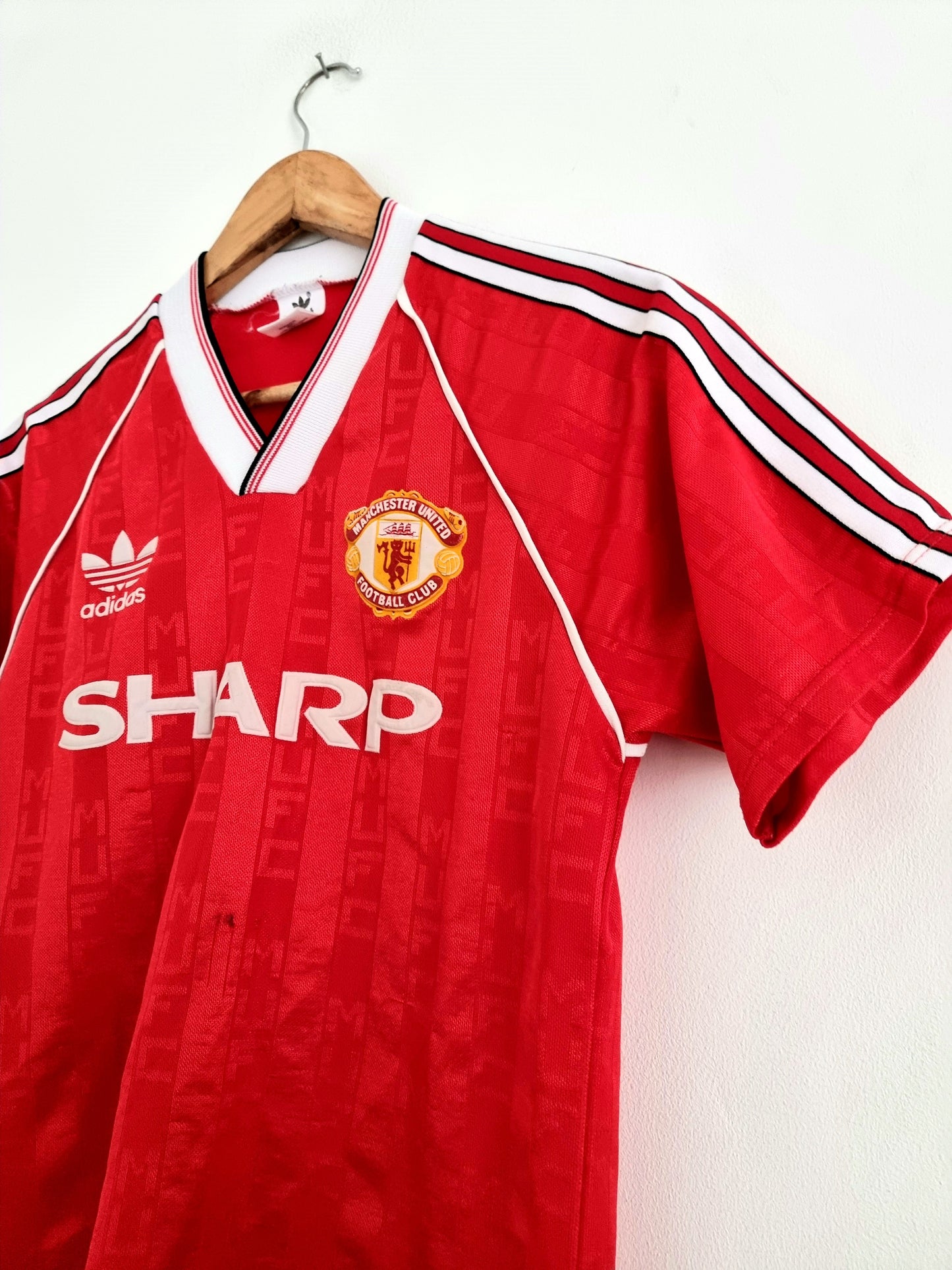 Adidas Manchester United 88/90 Home Shirt Medium