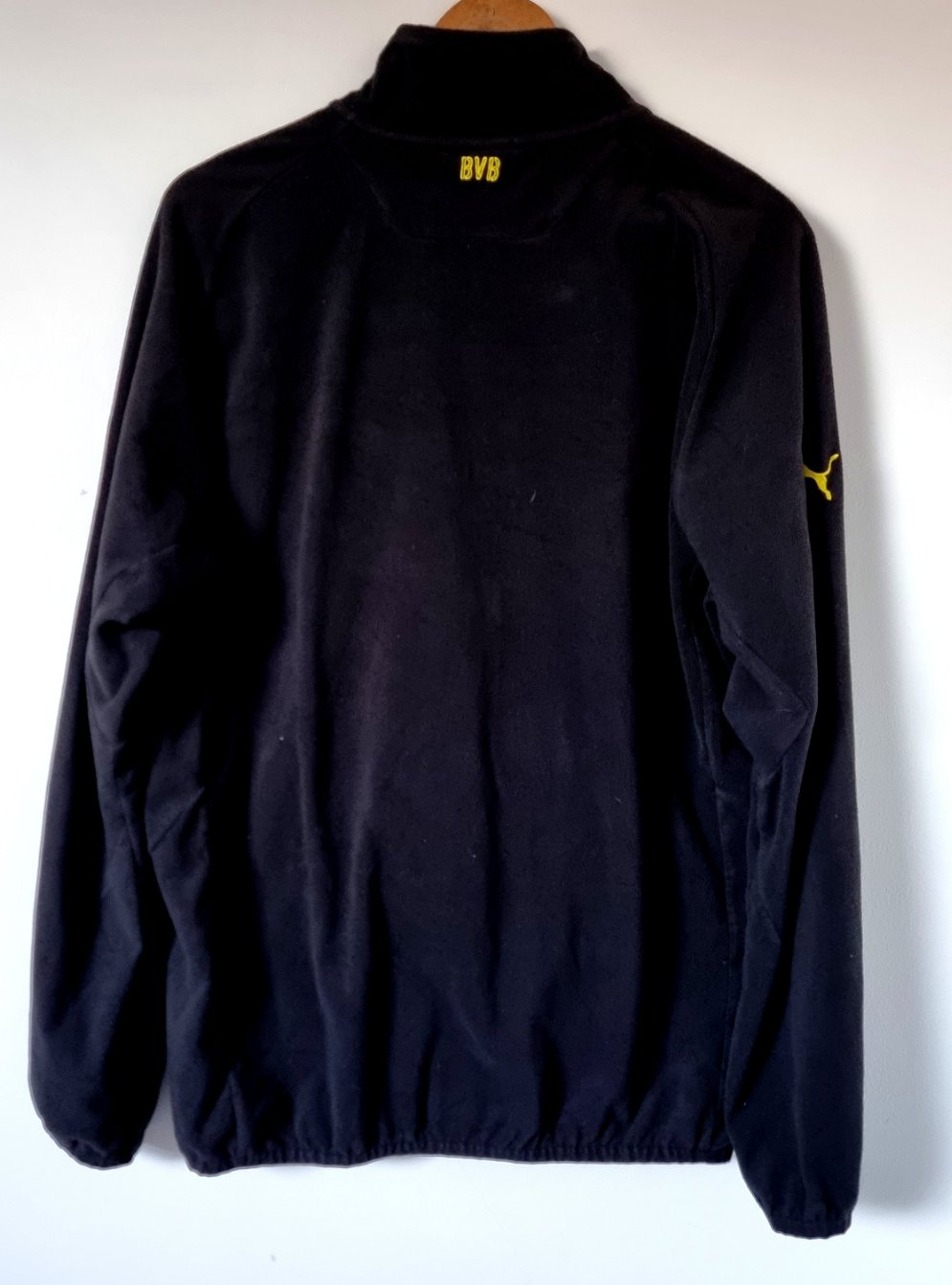 Puma Borussia Dortmund Fleece Zip Up Jacket Large