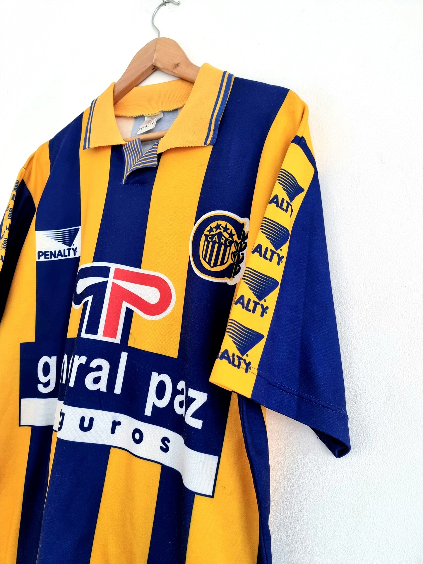 Penalty Rosario Central 93/94 Home Shirt Large