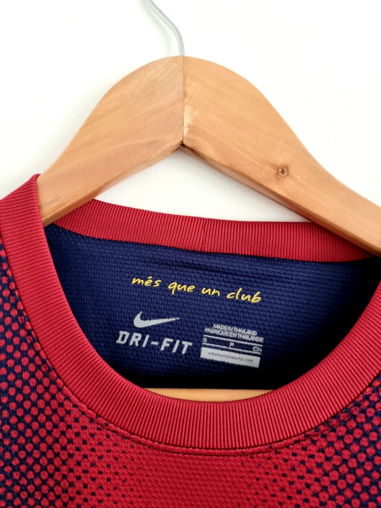 Nike Barcelona 12/13 'Jordi Alba 18' Home Shirt Small