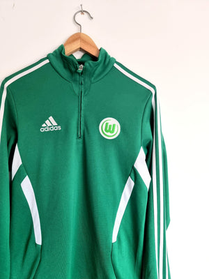Adidas Wolfsburg 11/12 Training Quarter Zip Sweatshirt Small