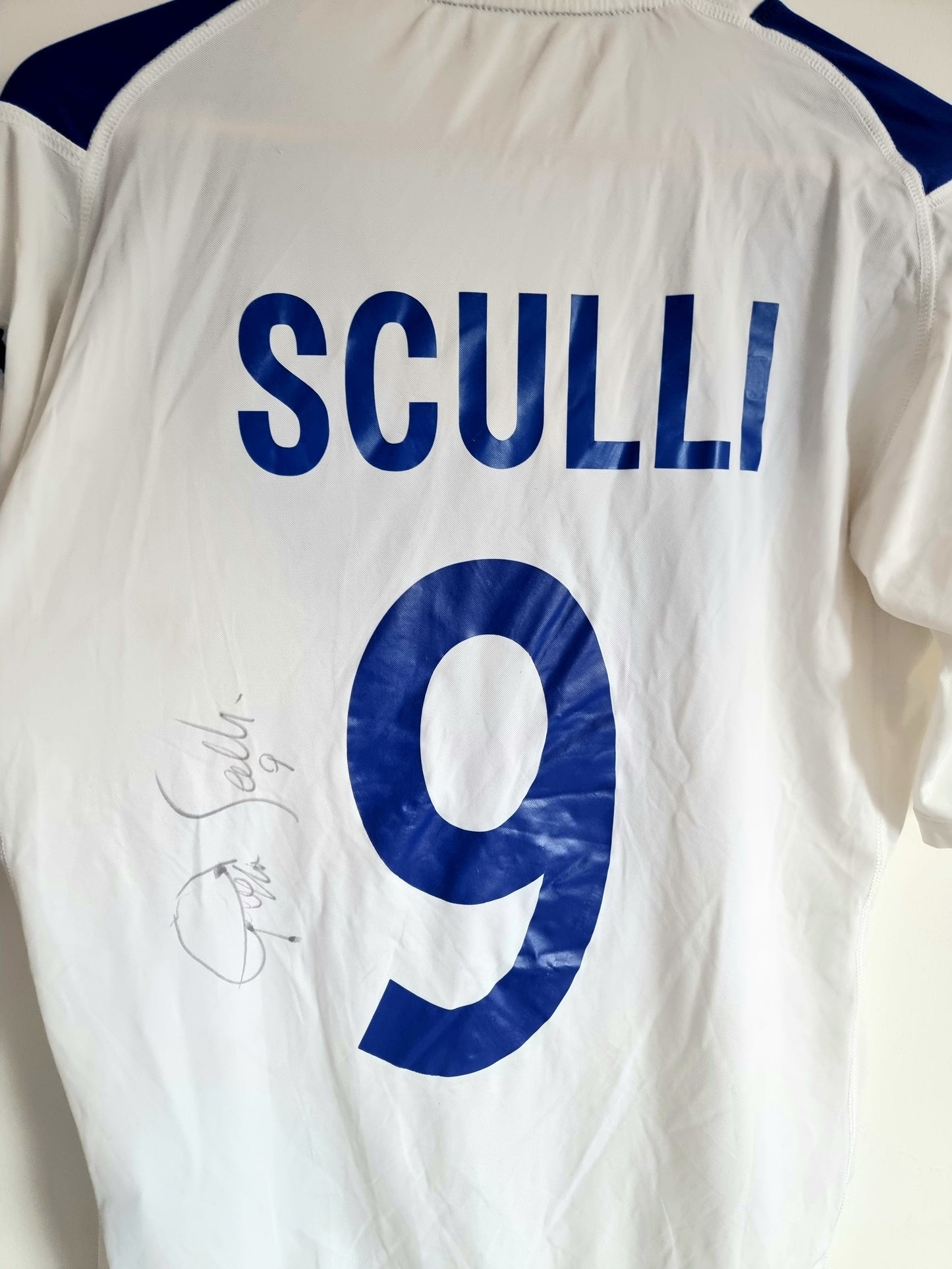 Kappa Brescia 04/05 'Sculli 9' Signed Away Shirt XL