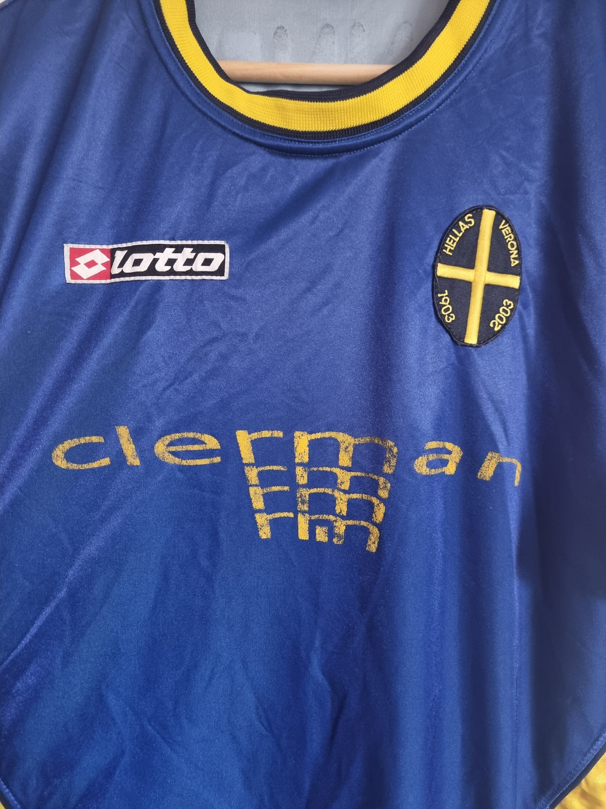 Lotto Hellas Verona 02/03 'Gonnella 3' Player Spec Home Shirt XL