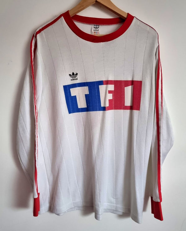 Adidas Vintage Coupe De France Long Sleeve Football Shirt  XL