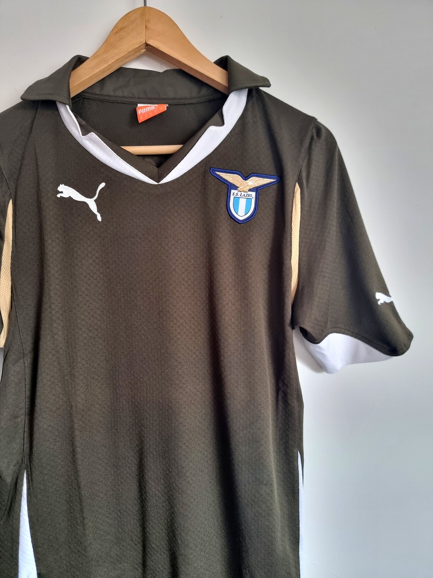 Puma Lazio 10/11 'Radu 26' Away Shirt Small