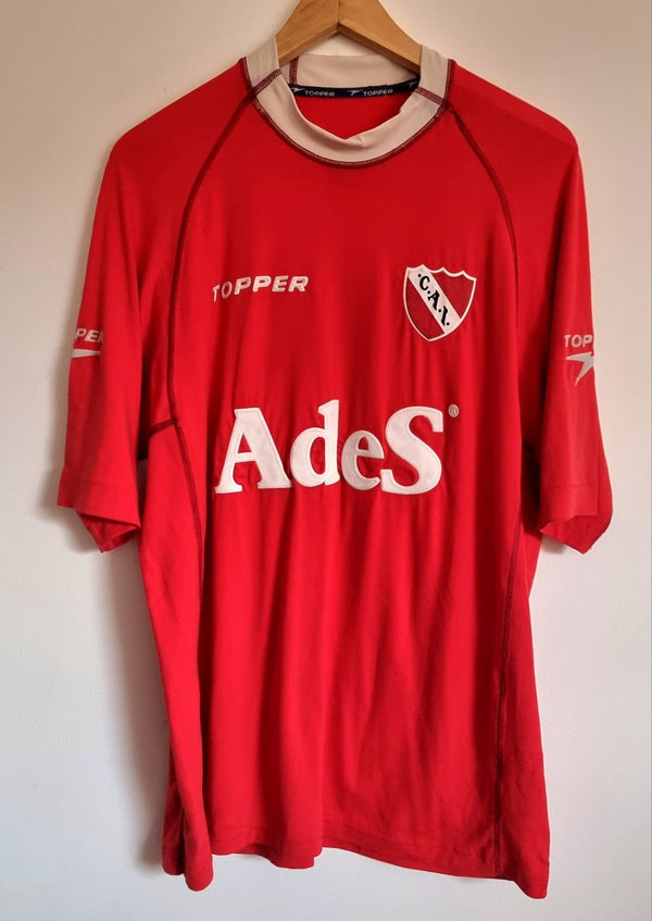 Topper Independiente 00/01 (10 'Garnero') Home Shirt XL