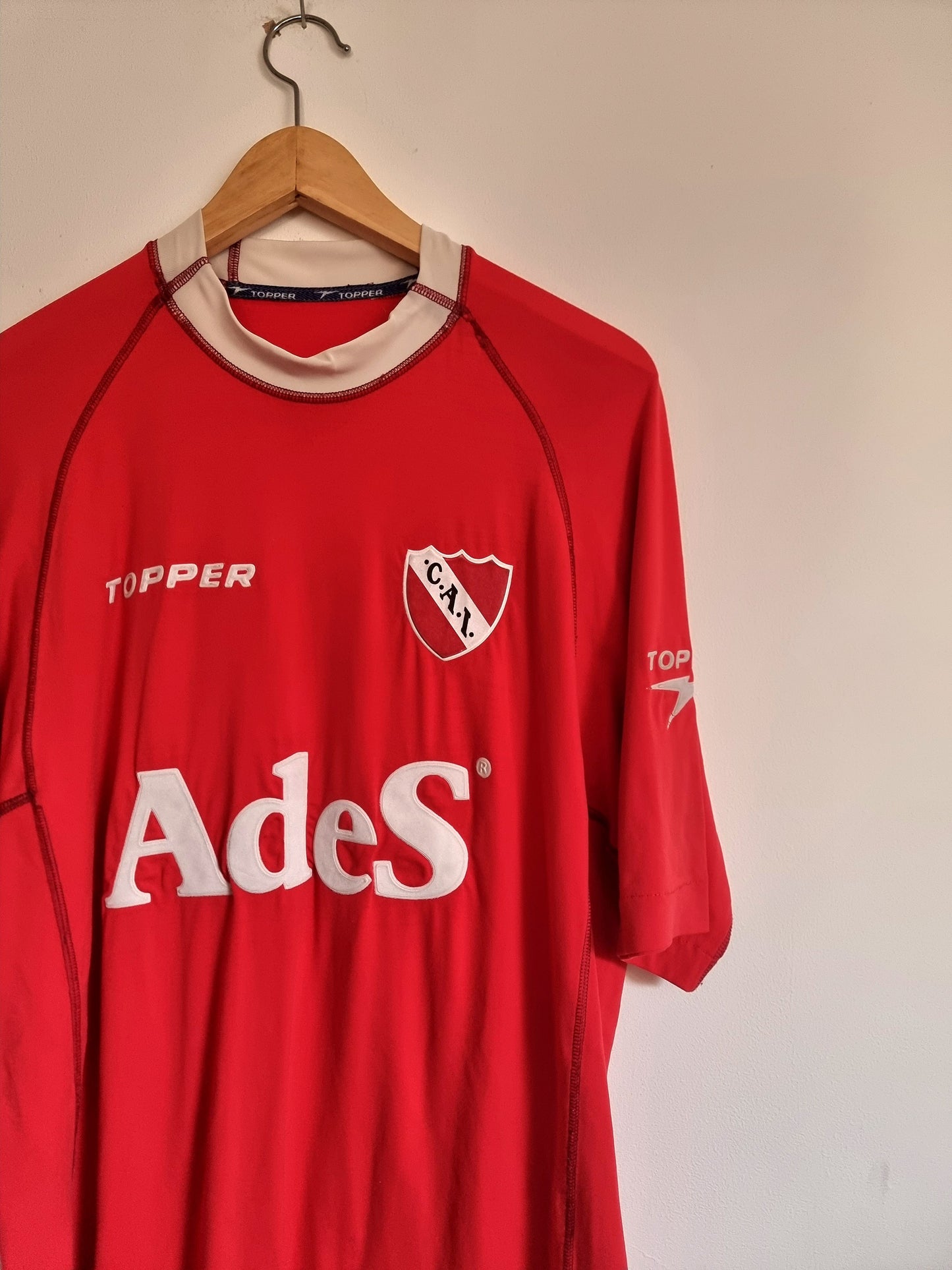 Topper Independiente 00/01 (10 'Garnero') Home Shirt XL