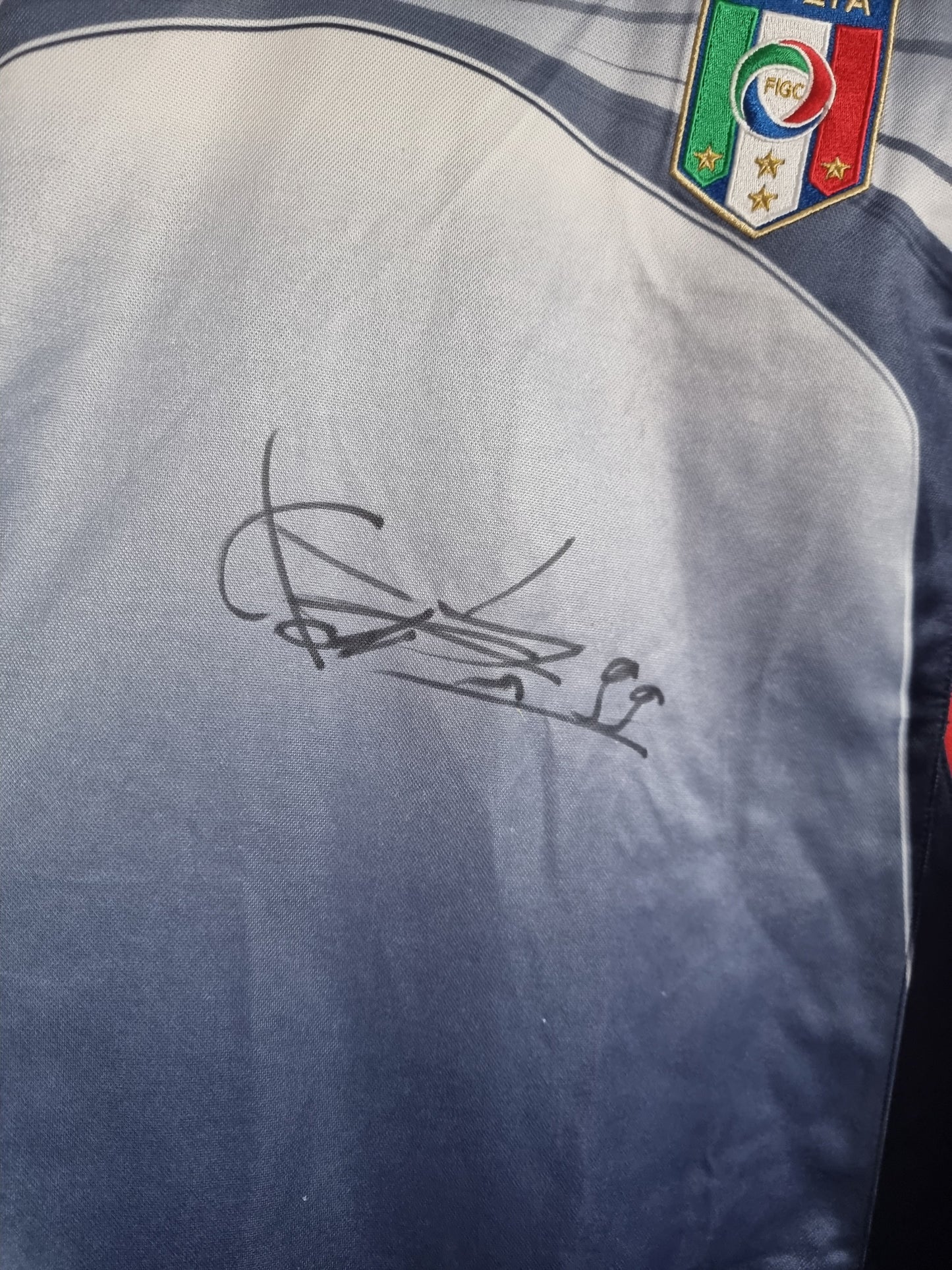 Puma Italy 11/12 Signed Long Sleeve Training Top Large