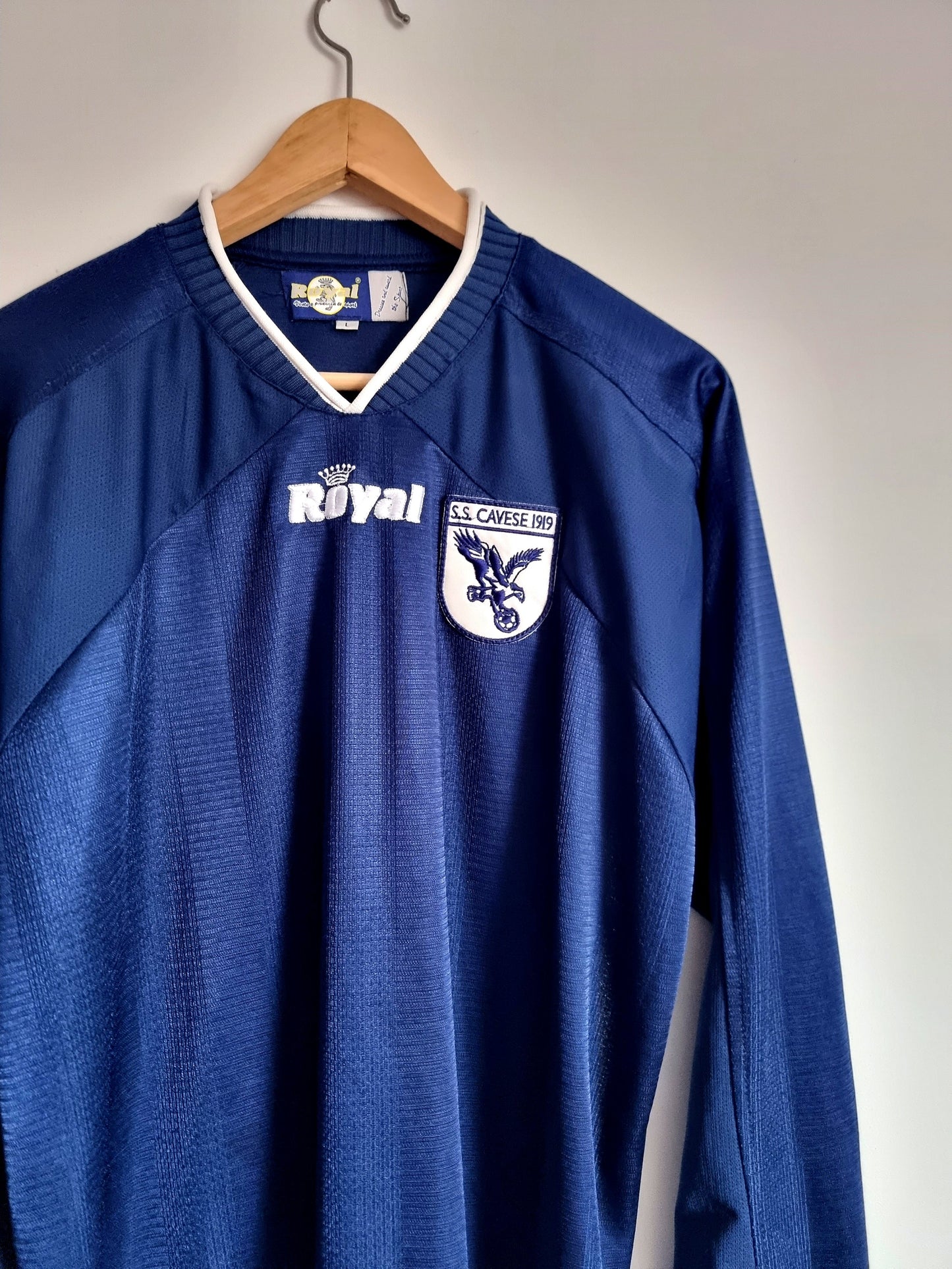 Royal S.S Cavese Long Sleeve Home Shirt Large