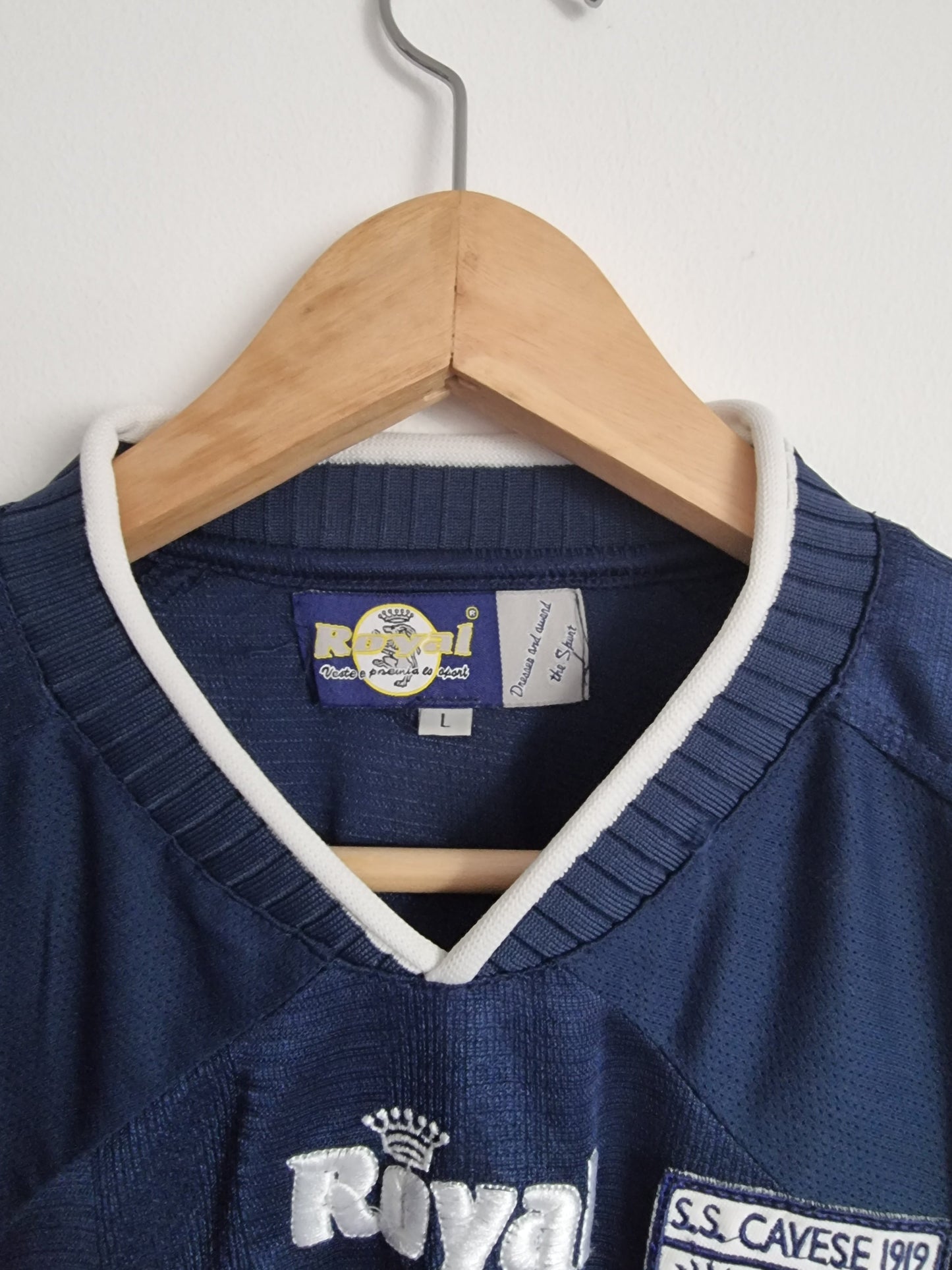 Royal S.S Cavese Long Sleeve Home Shirt Large