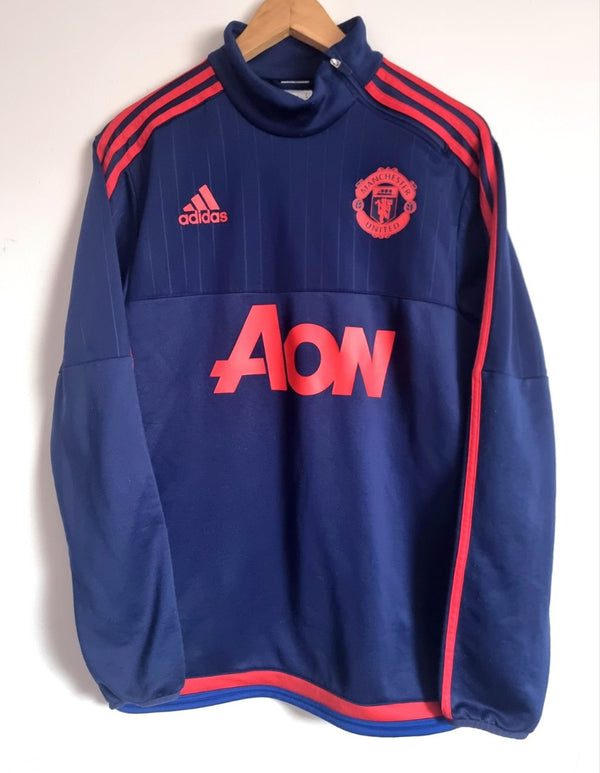 Adidas Manchester United 2016/17 Training Sweatshirt Medium