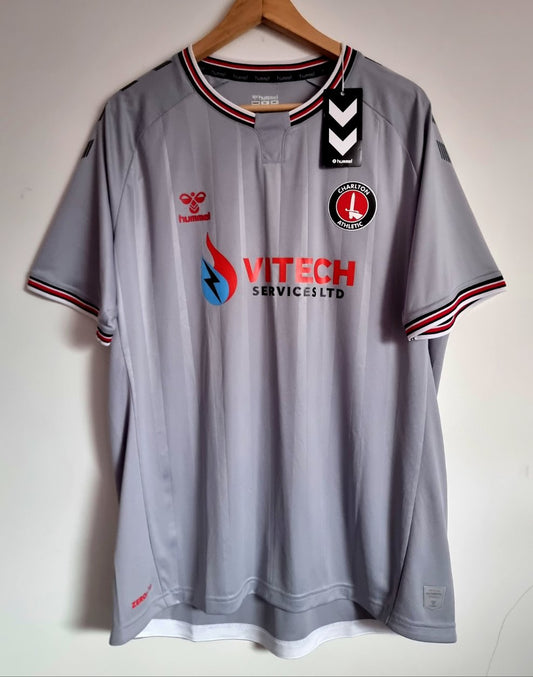Hummel BNWT Charlton Athletic 20/21 Away Shirt XXL