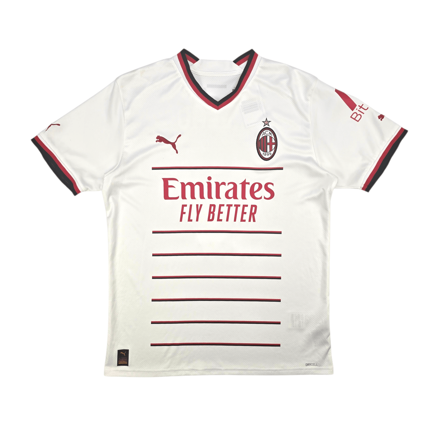 2022/23 AC Milan Away Football Shirt (M) Puma #17 R. Leão