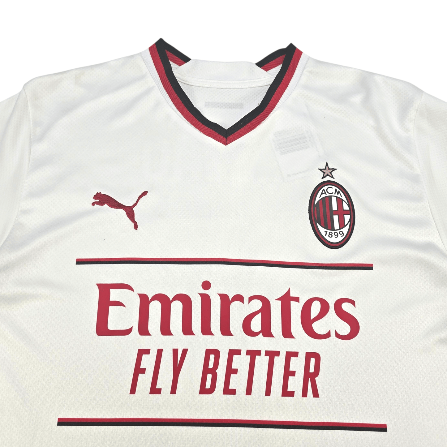 2022/23 AC Milan Away Football Shirt (M) Puma #17 R. Leão