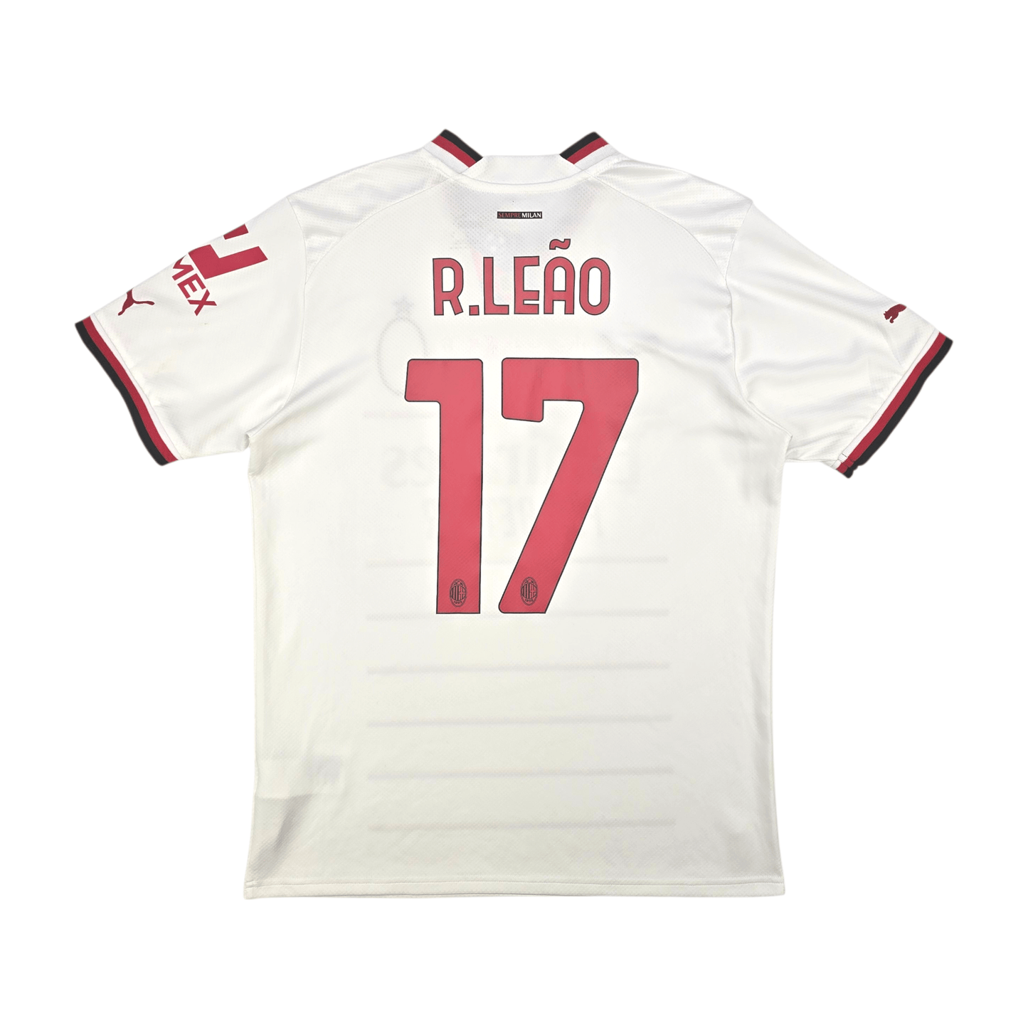 2022/23 AC Milan Away Football Shirt (M) Puma #17 R. Leão
