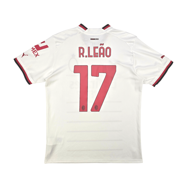 2022/23 AC Milan Away Football Shirt (M) Puma #17 R. Leão