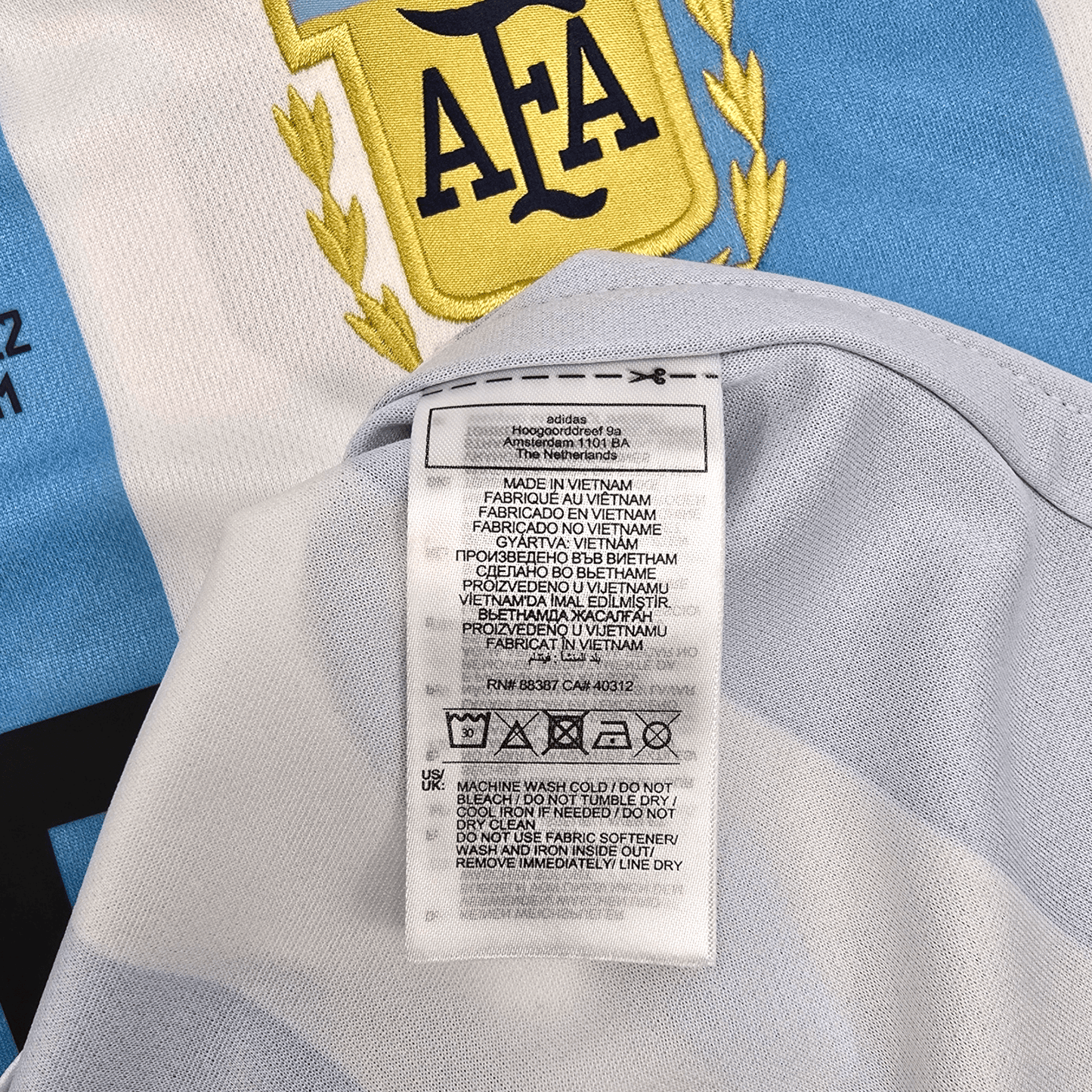 2022/23 Argentina Home Football Shirt (L) Adidas #10 Messi (BNWTs)