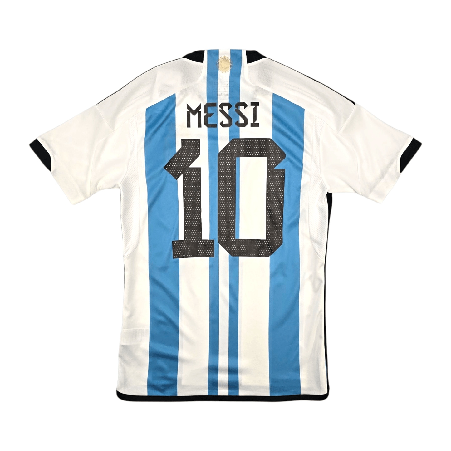 2022/23 Argentina Home Football Shirt (S) Adidas #10 Messi