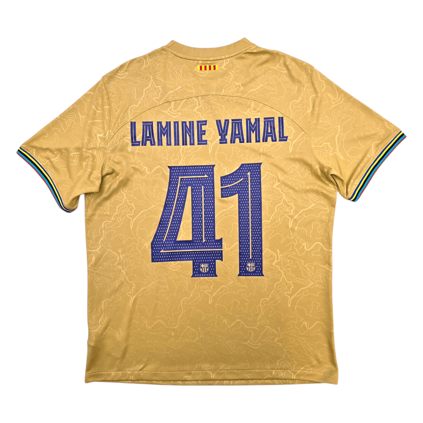 2022/23 Barcelona Away Football Shirt (L) Nike #41 Lamine Yamal (BNWTs)