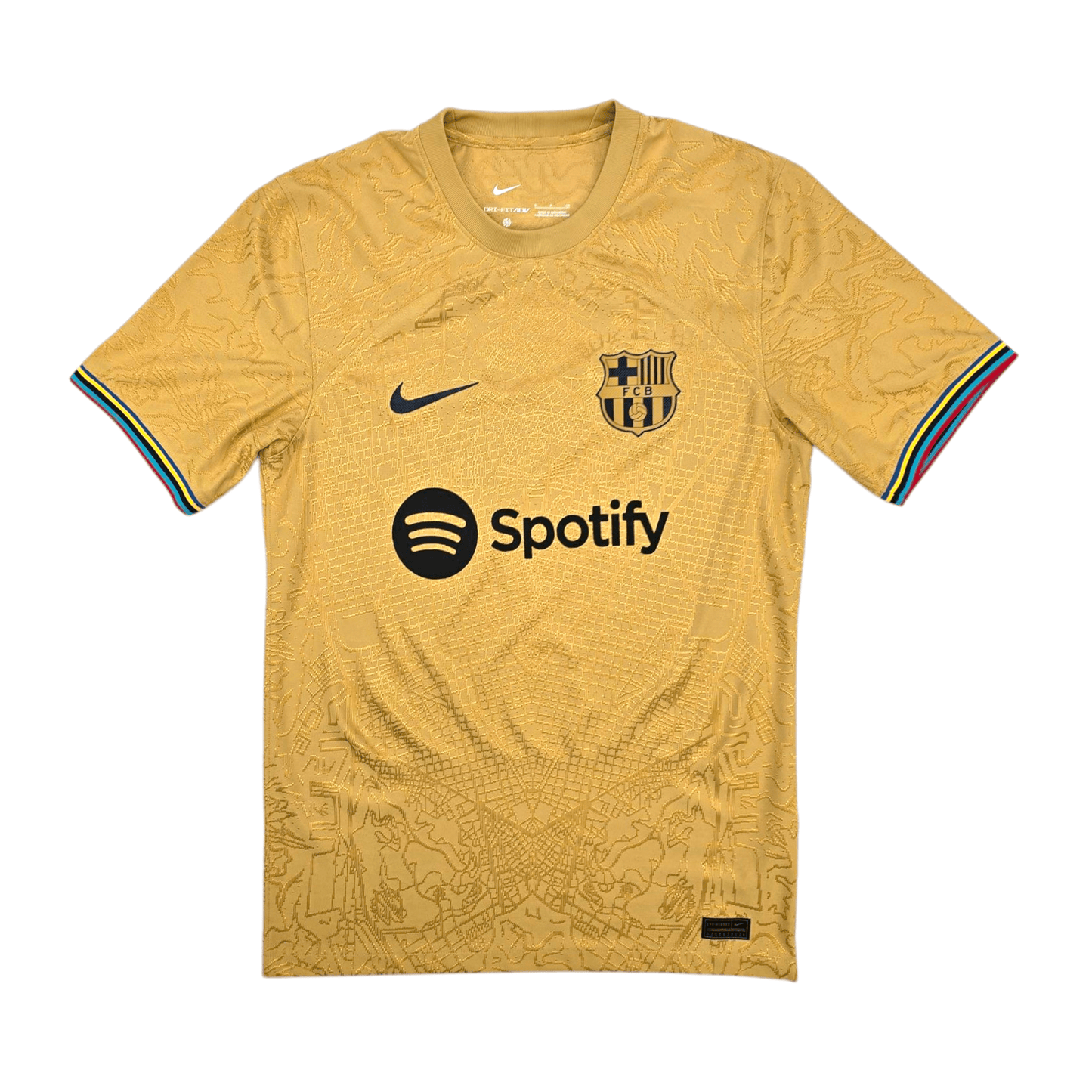 2022/23 Barcelona Away Football Shirt (S) Nike #9 Lewandowski (Player Version)