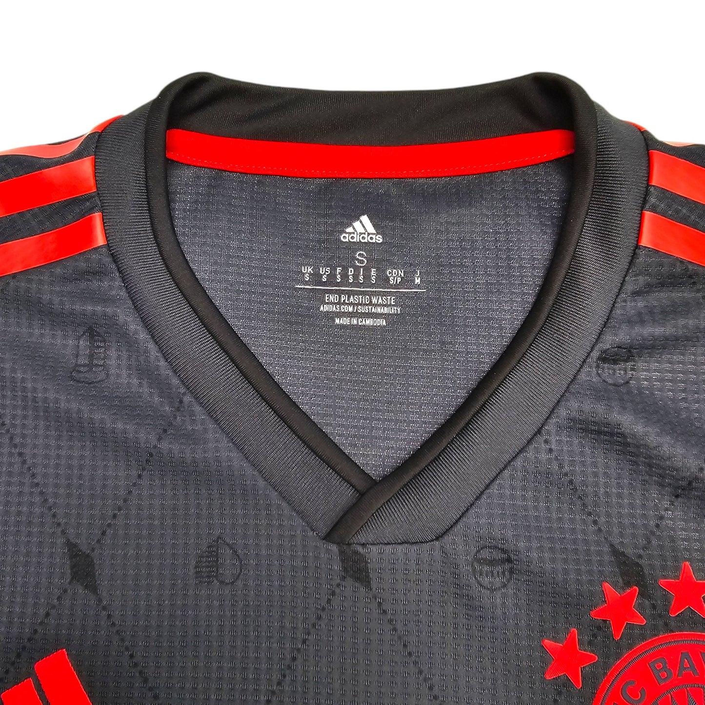 2022/23 Bayern Munich Third Football Shirt (S) Adidas #42 Musiala (Player Version)