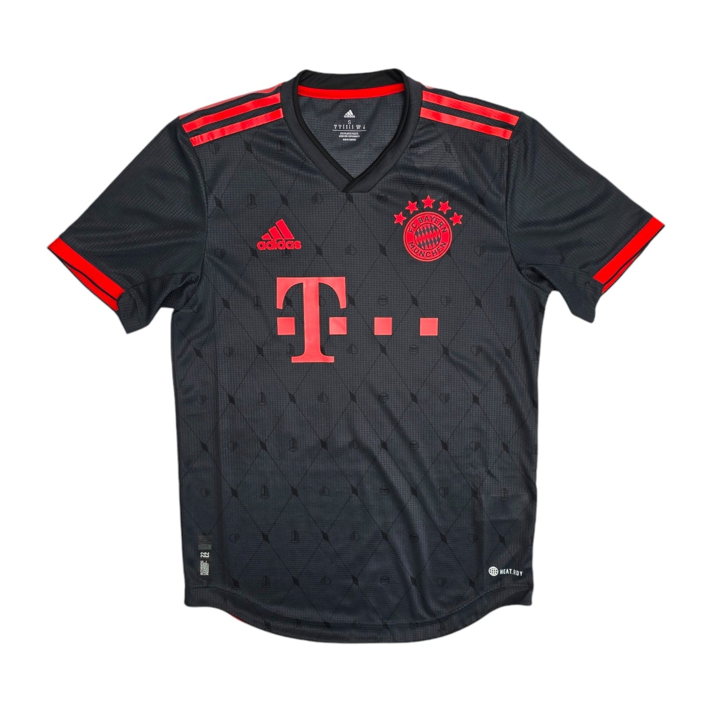 2022/23 Bayern Munich Third Football Shirt (S) Adidas #42 Musiala (Player Version)