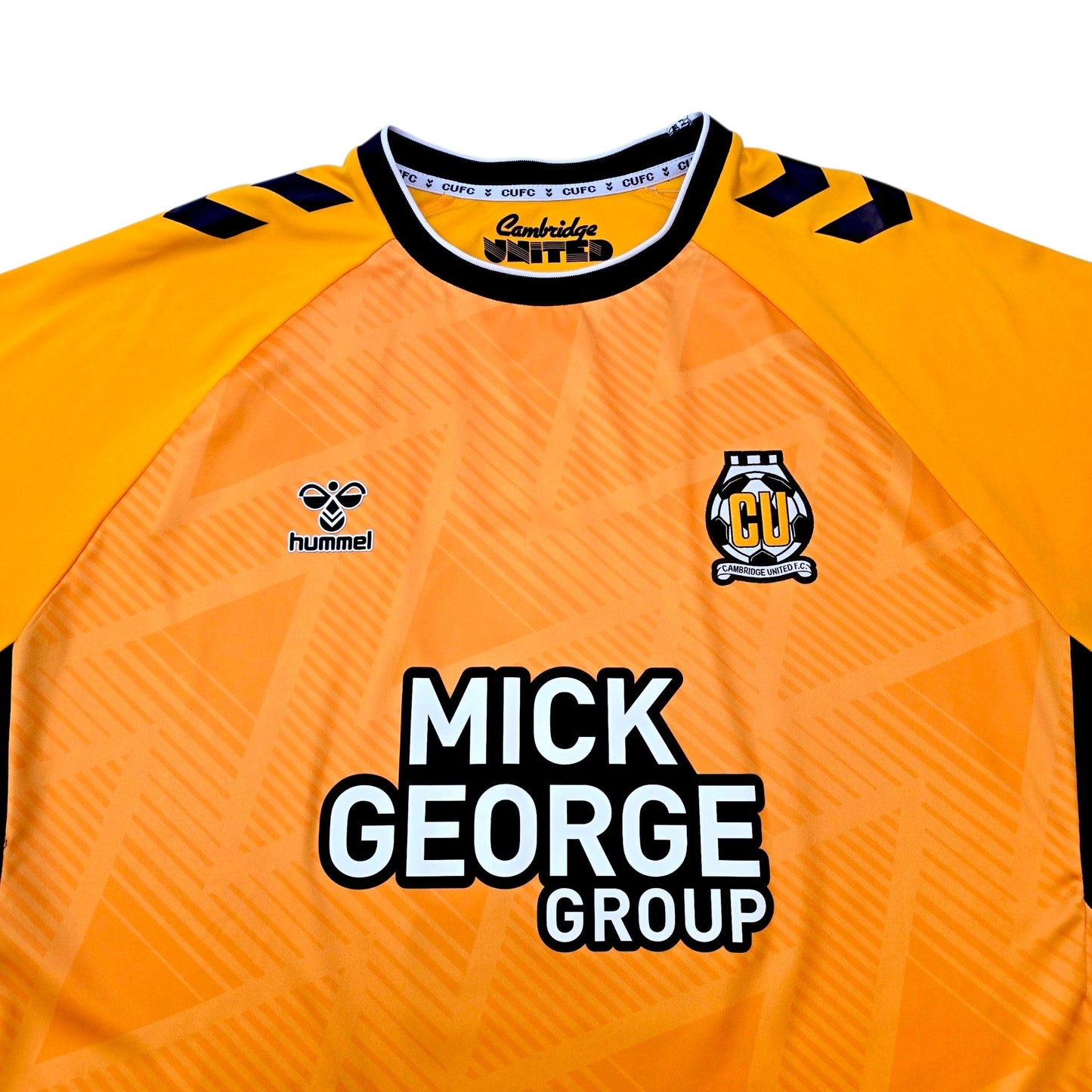 2022/23 Cambridge United Home Football Shirt (2XL) Hummel #2 Williams