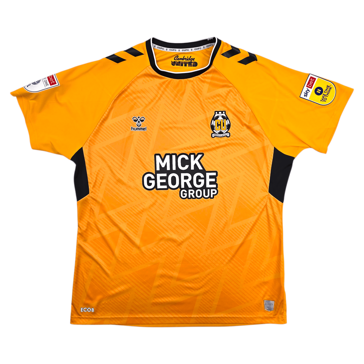2022/23 Cambridge United Home Football Shirt (2XL) Hummel