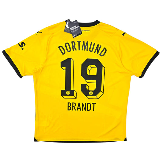 2022/23 Dortmund Home Football Shirt (XL) Puma #19 Brandt (BNWTs)