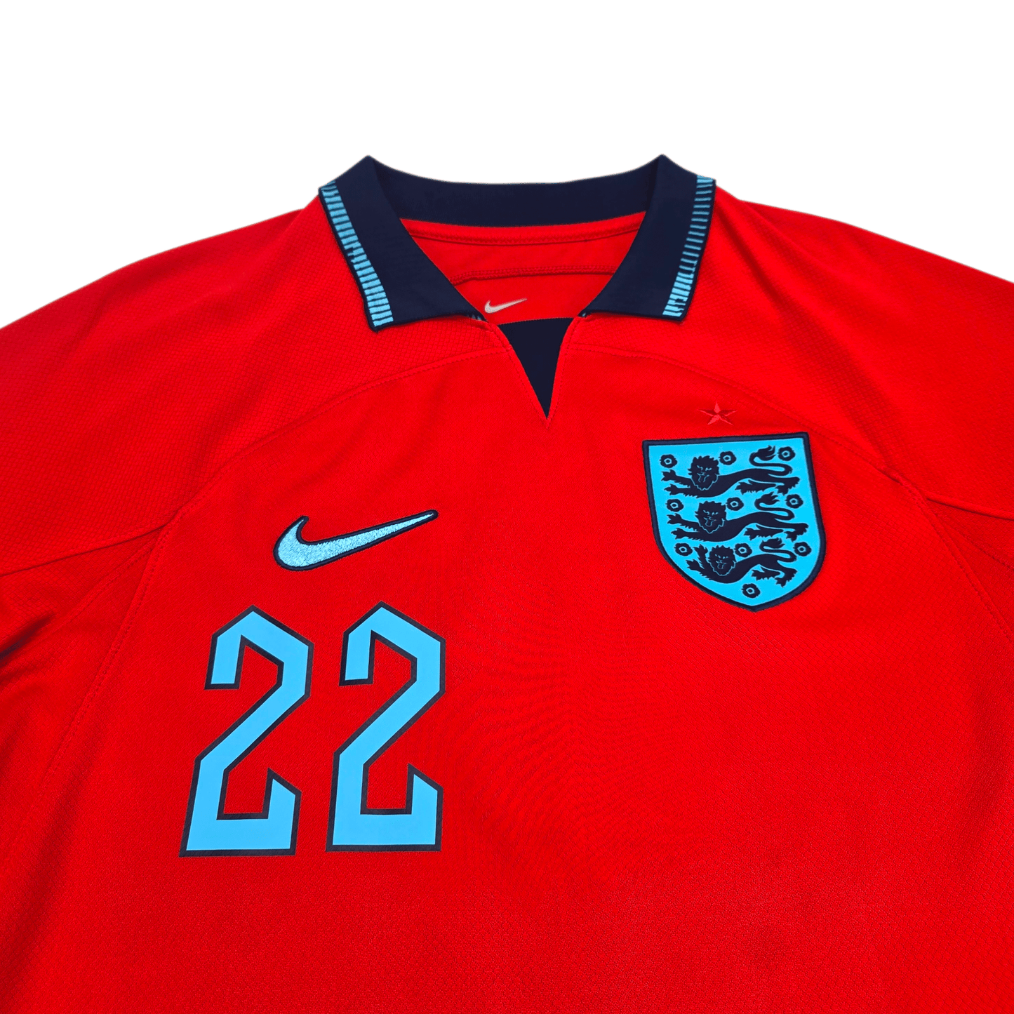 2022/23 England Away Football Shirt (S) Nike #22 Bellingham