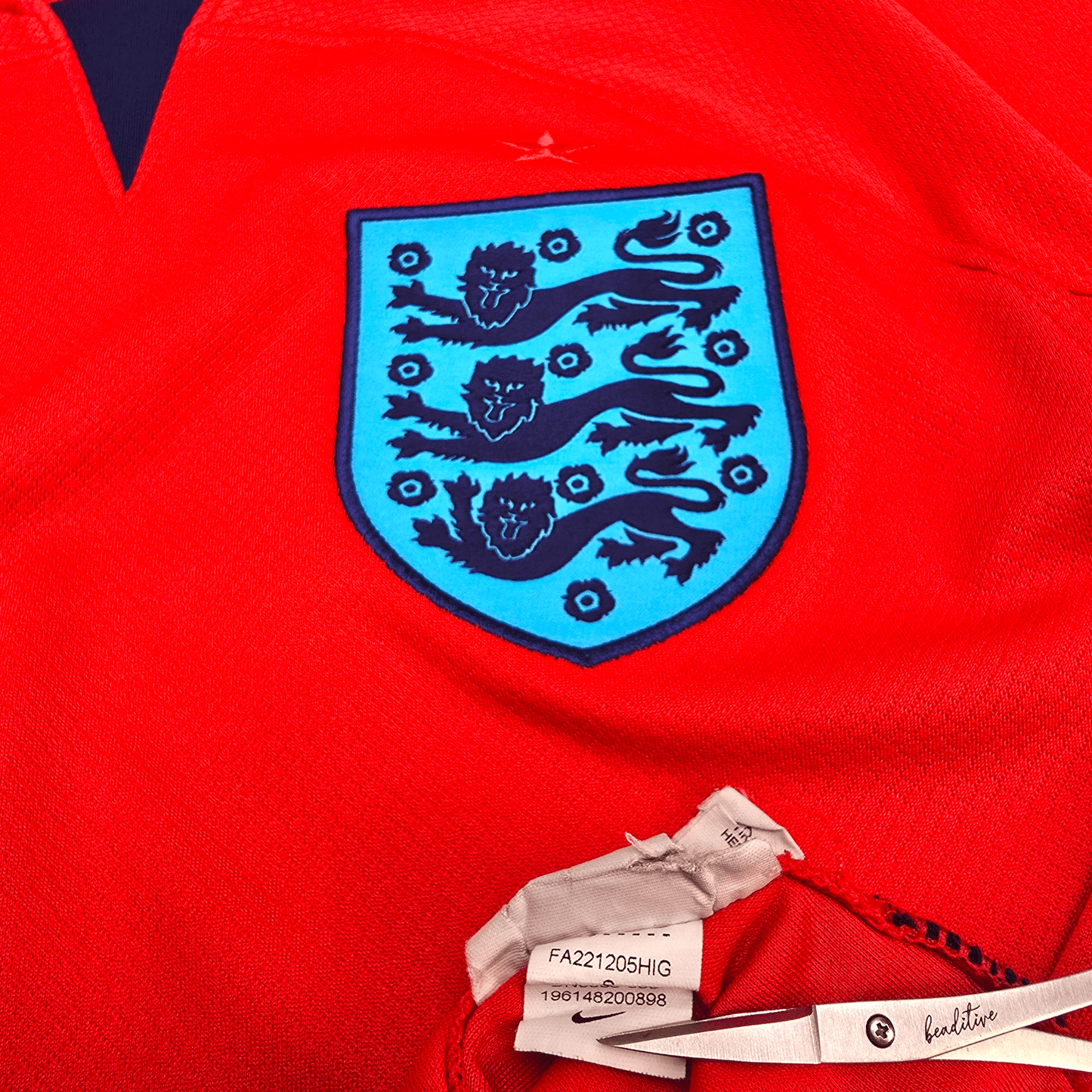 2022/23 England Away Football Shirt (S) Nike #22 Bellingham