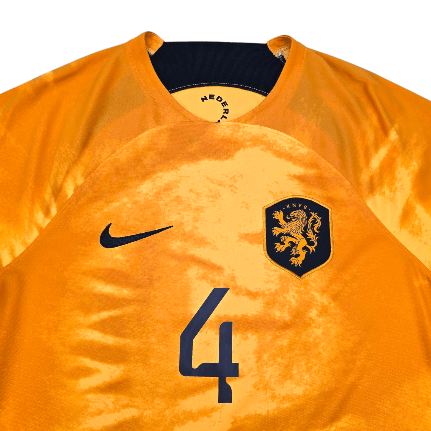 2022/23 Holland Home Football Shirt (S) Nike #4 Virgil