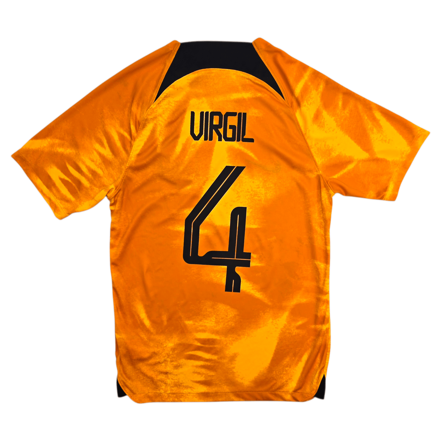 2022/23 Holland Home Football Shirt (S) Nike #4 Virgil