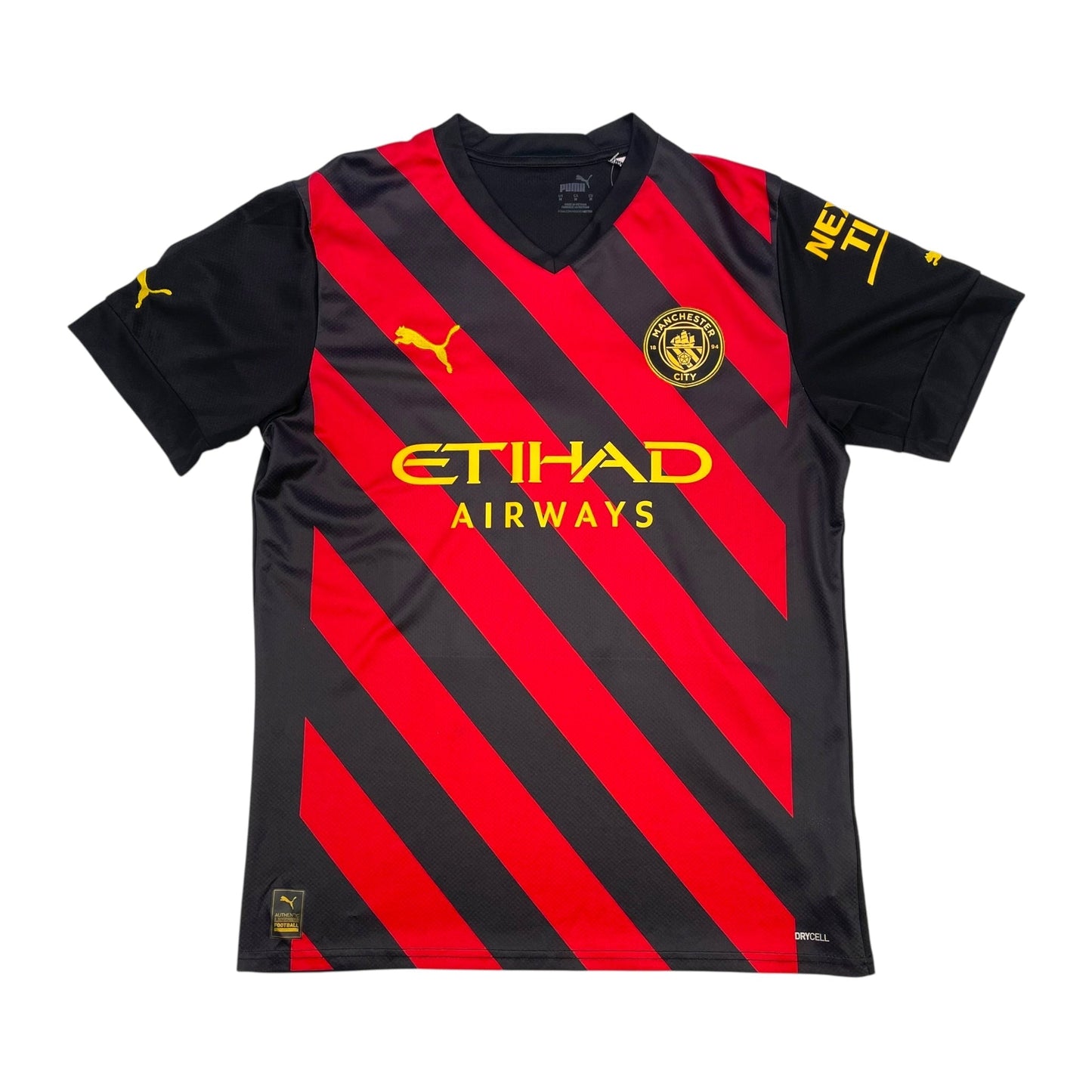 2022/23 Manchester City Away Football Shirt (M) Puma #17 De Bruyne