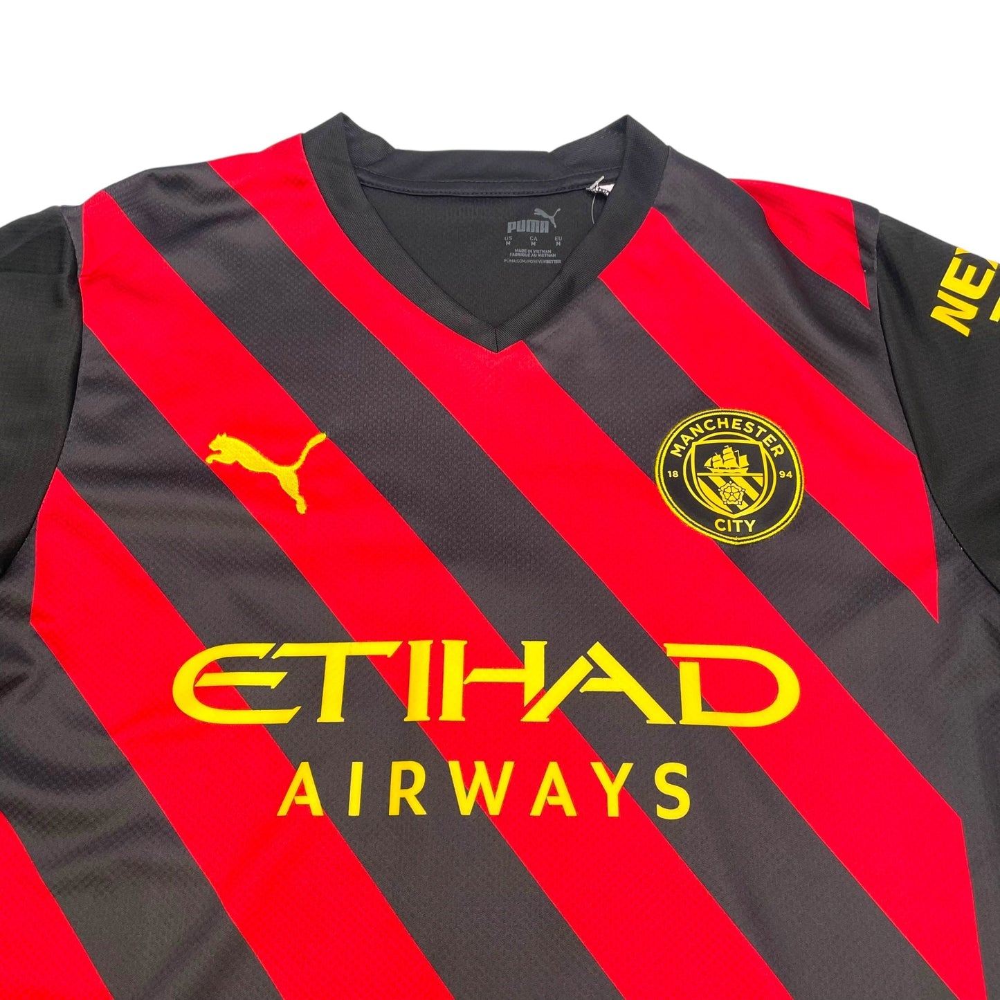 2022/23 Manchester City Away Football Shirt (M) Puma #17 De Bruyne