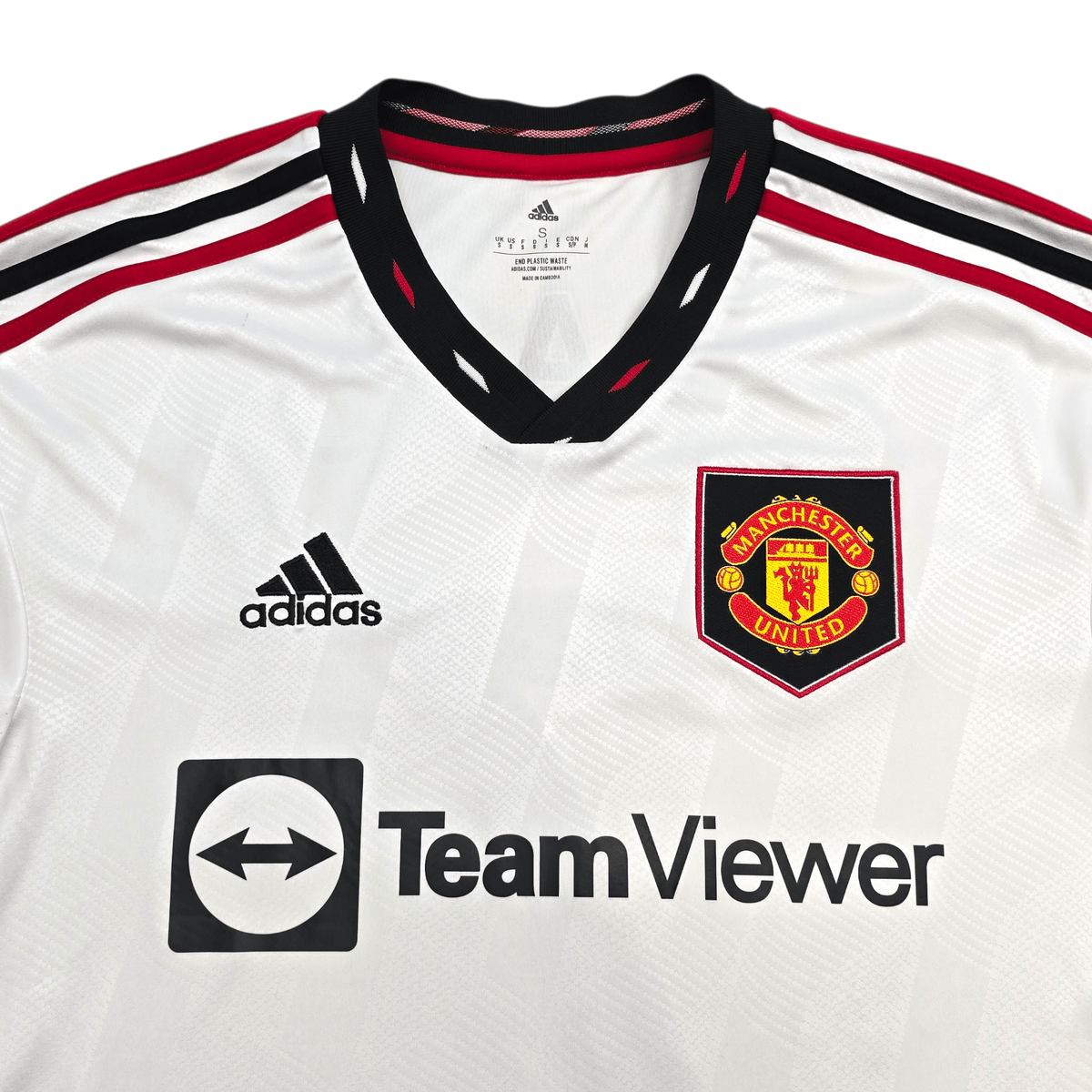 2022/23 Manchester United Away Football Shirt (S) Adidas #7 Ronaldo