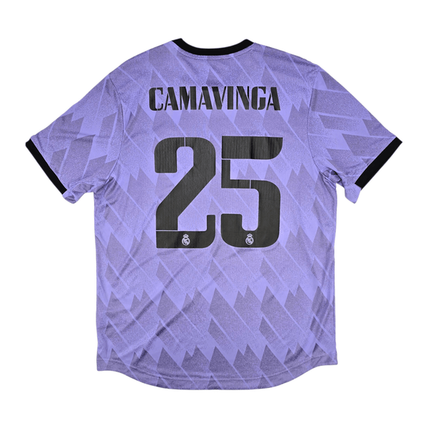 2022/23 Real Madrid Away Football Shirt (XL) Adidas #12 Camavinga