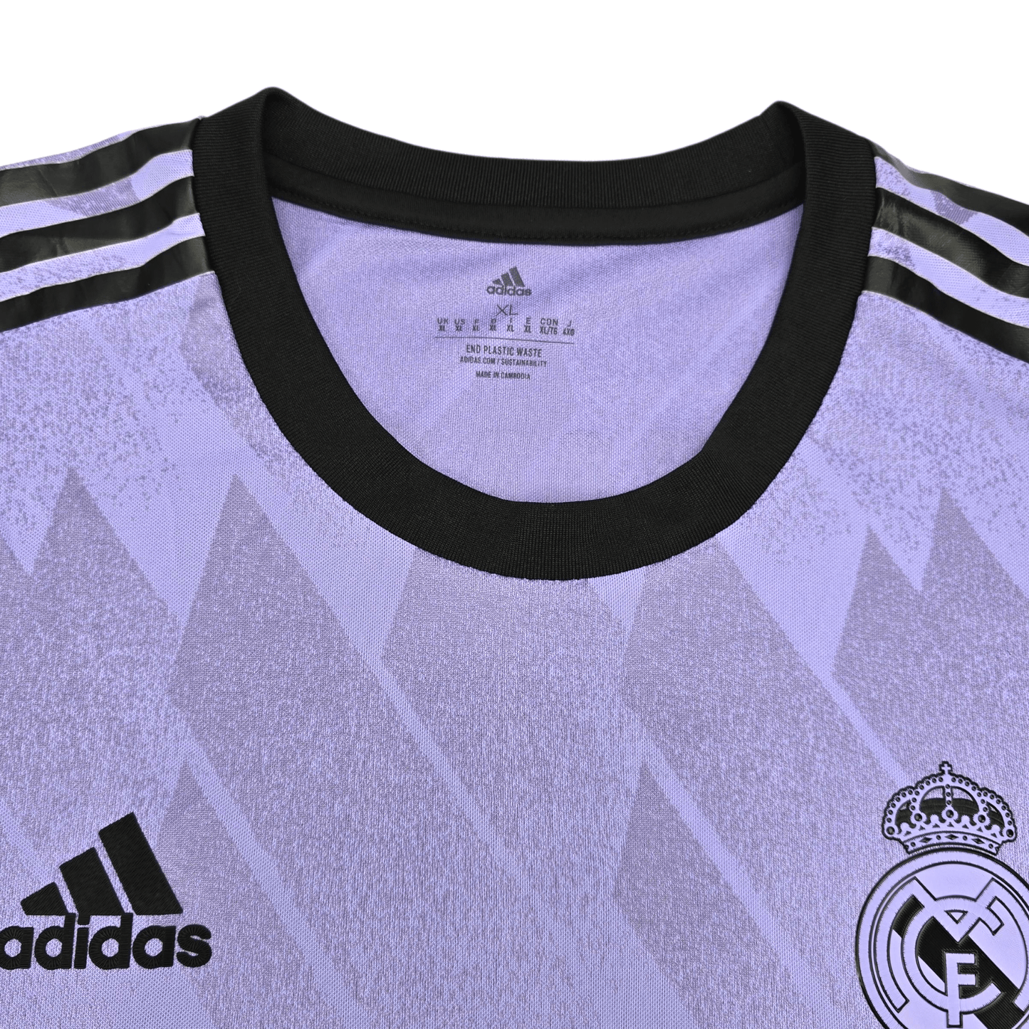 2022/23 Real Madrid Away Football Shirt (XL) Adidas #12 Camavinga