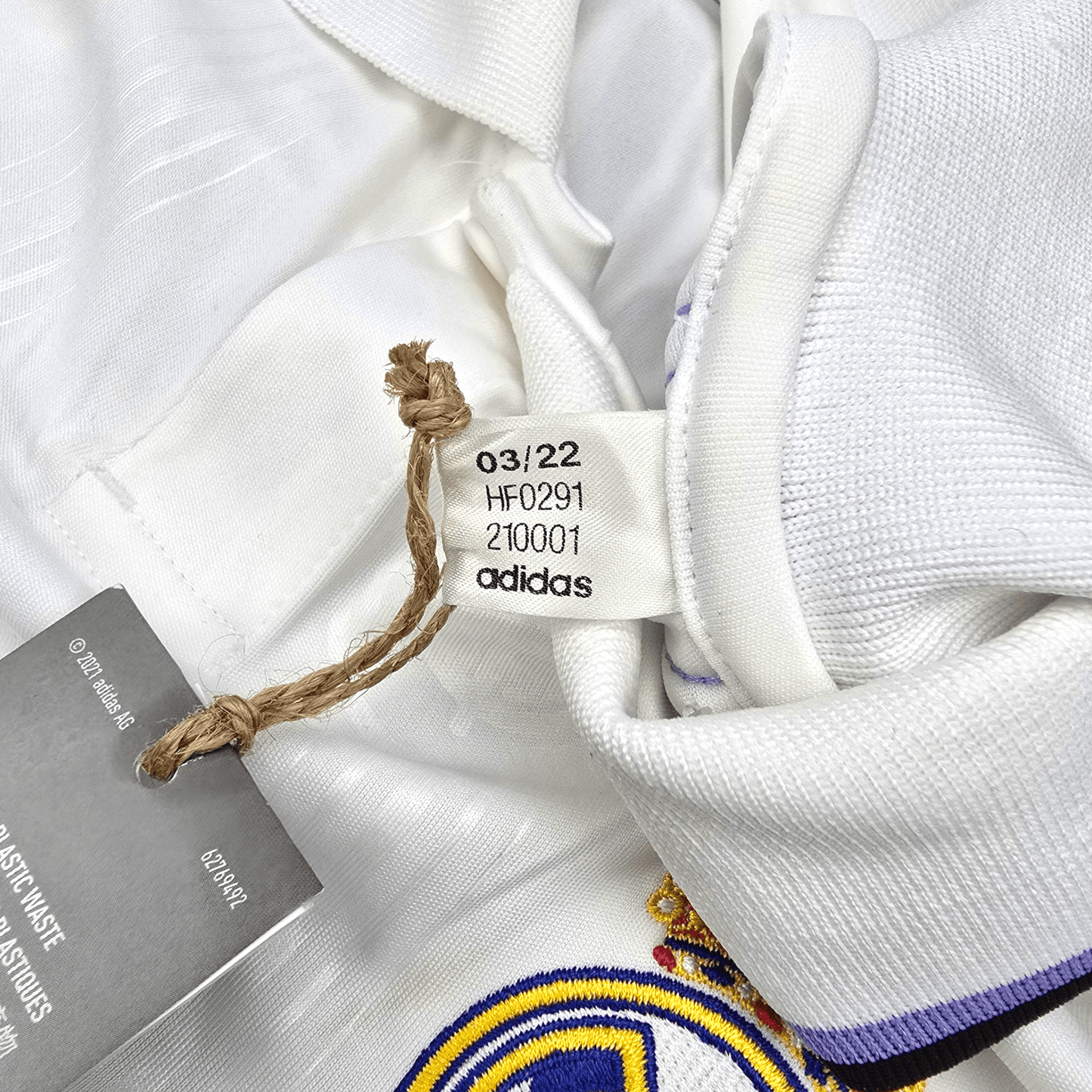 2022/23 Real Madrid Home Football Shirt (L) Adidas #9 Benzema (BNWTs)