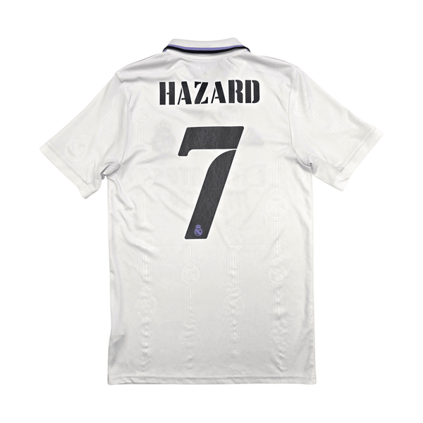 2022/23 Real Madrid Home Football Shirt (S) Adidas #7 Hazard