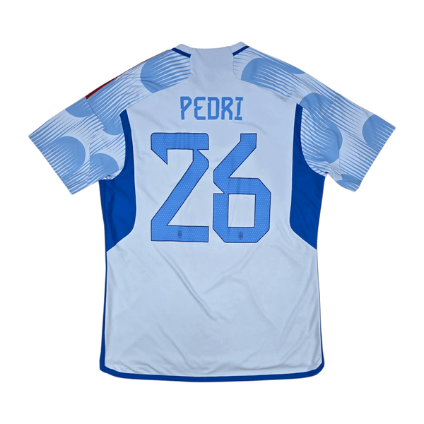 2022/23 Spain Away Football Shirt (L) Adidas #26 Pedri