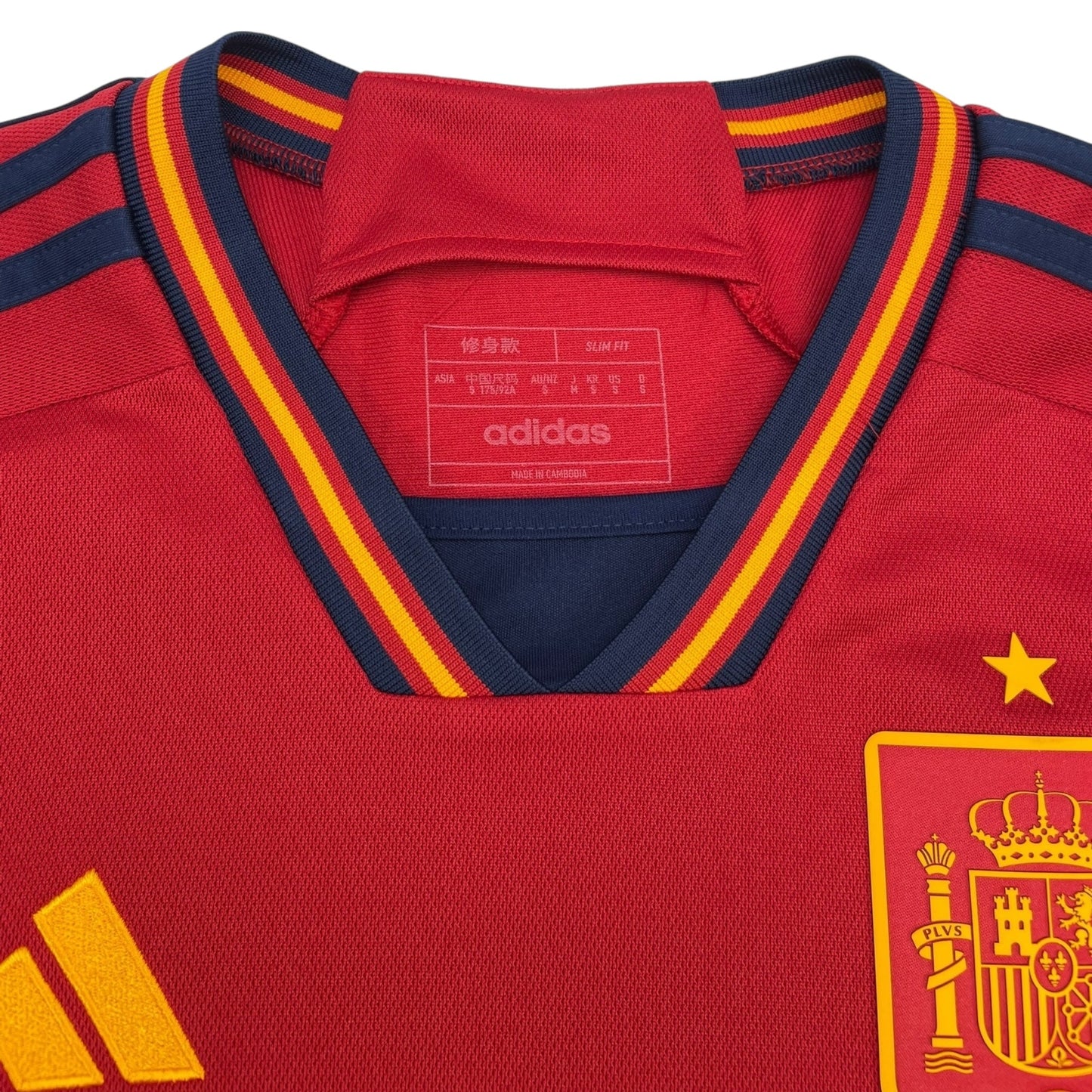 2022/23 Spain Home Football Shirt (S) Adidas #19 Lamine Yamal (BNWTs)