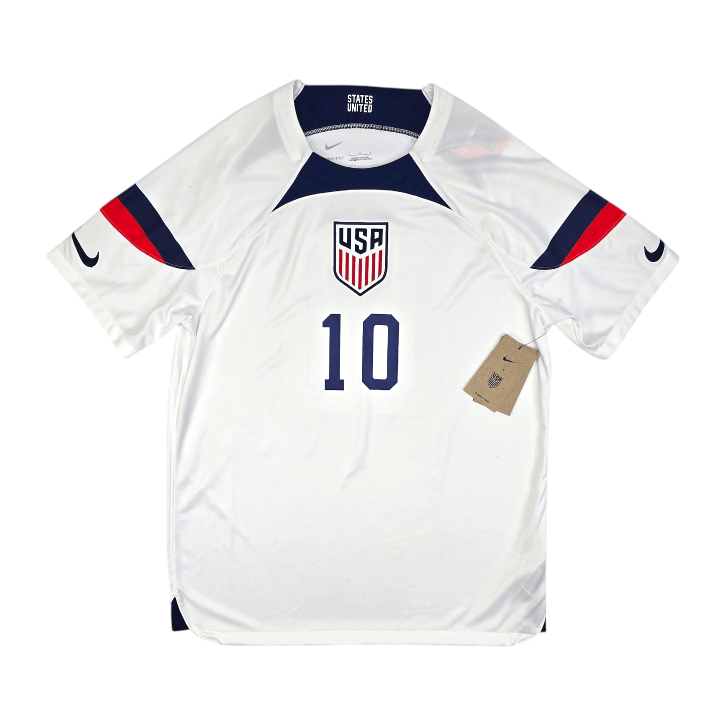 2022/23 USA Home Football Shirt (L) Nike #10 Pulisic (BNWTs)