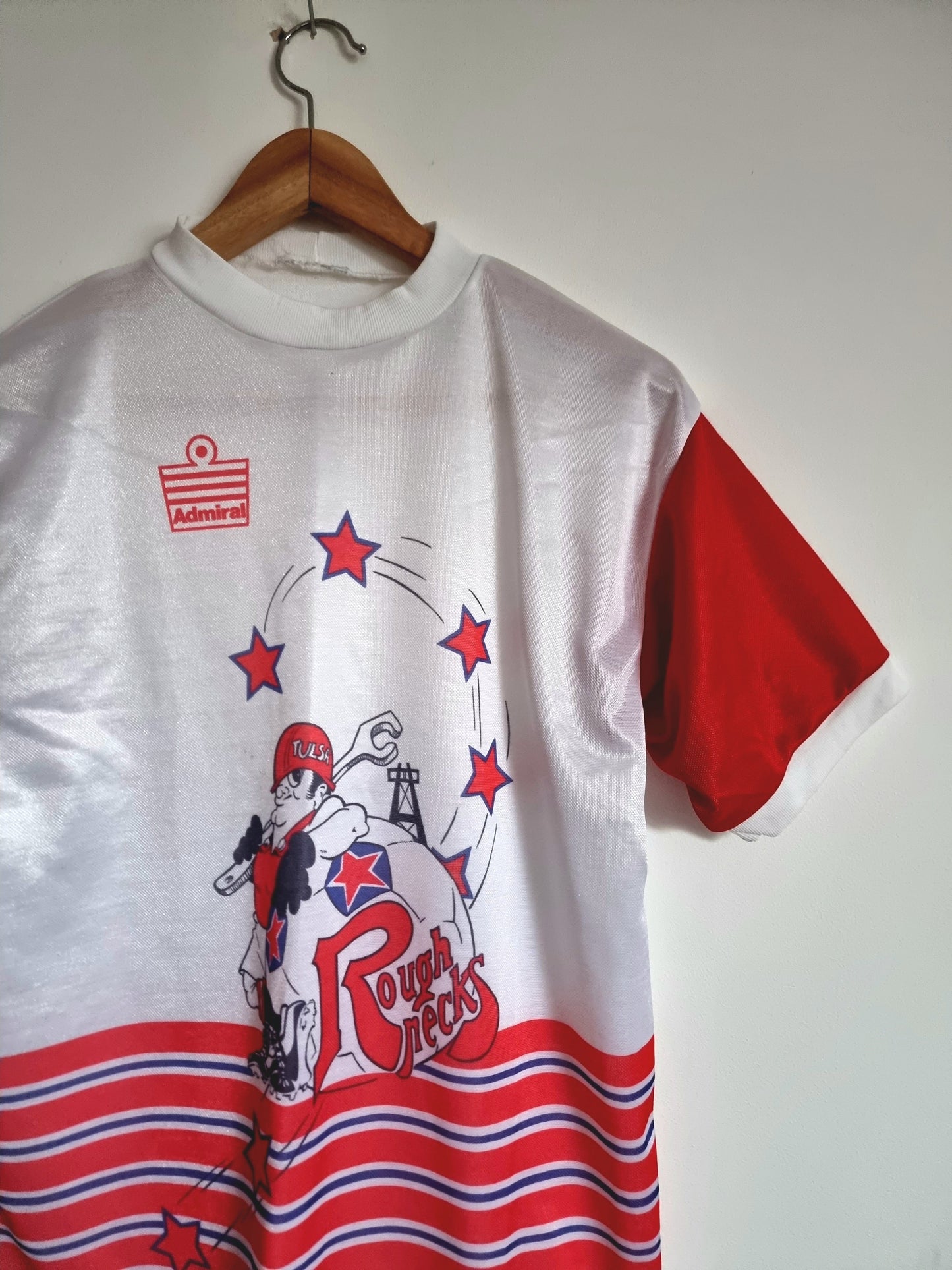 Admiral Tulsa Roughnecks 80s Leisure T- Shirt Small
