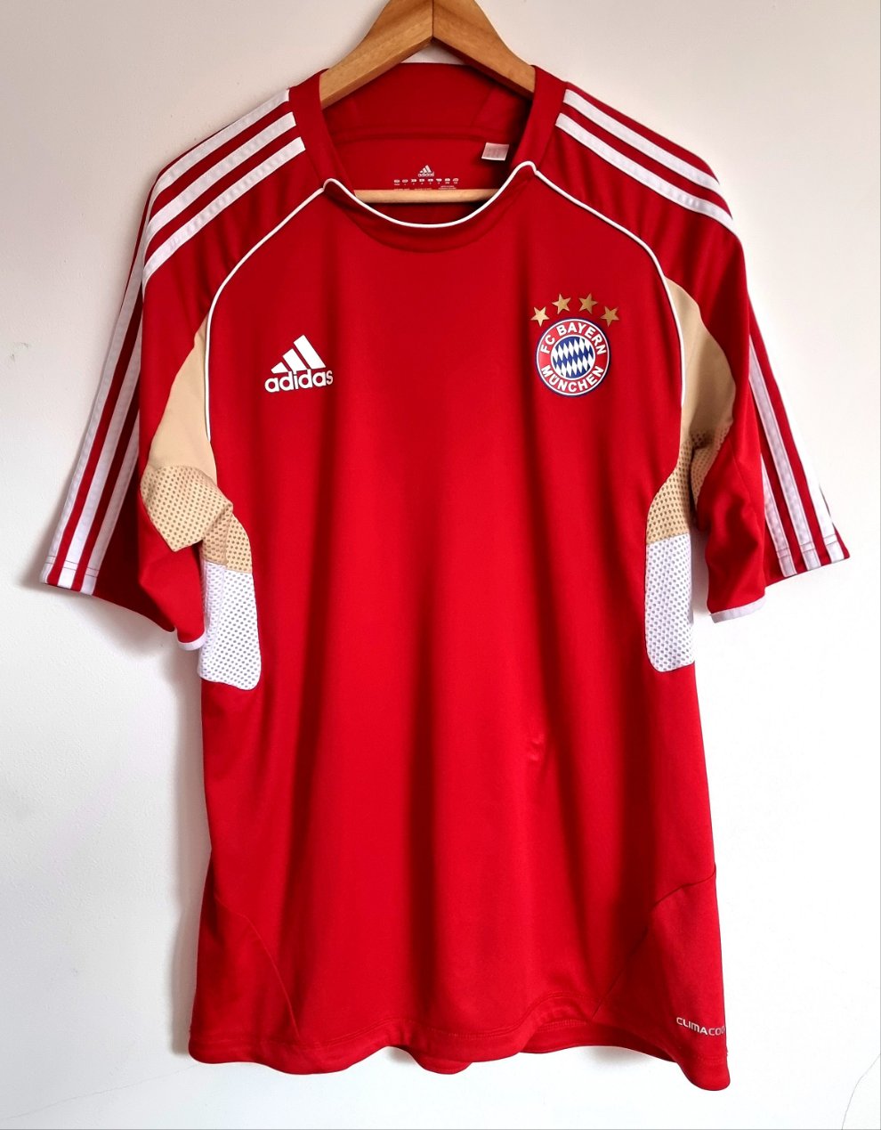 Adidas Bayern Munich 10/11 Training Shirt Large