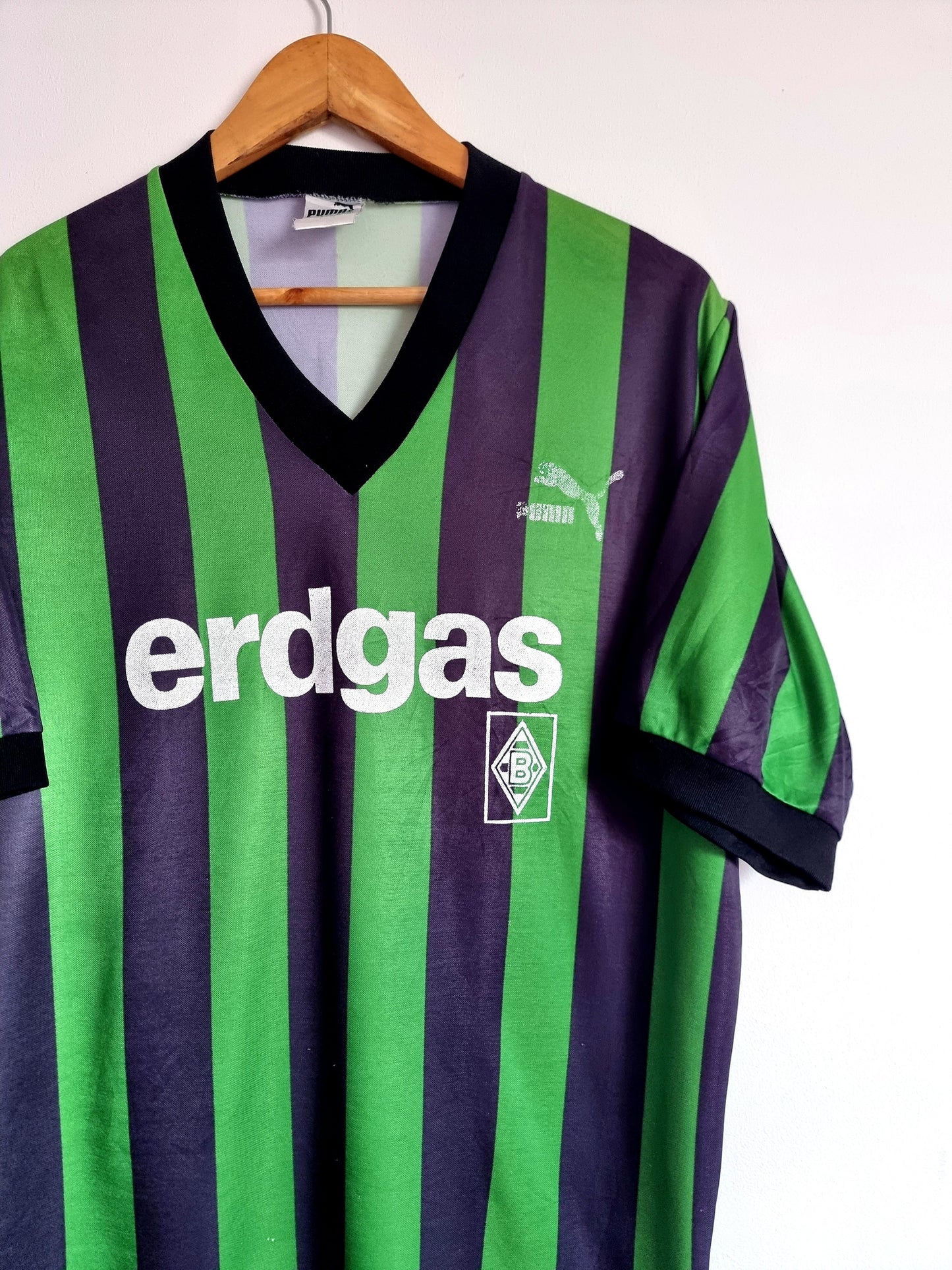 Puma Borussia Monchengladbach 89/90 Away Shirt Large