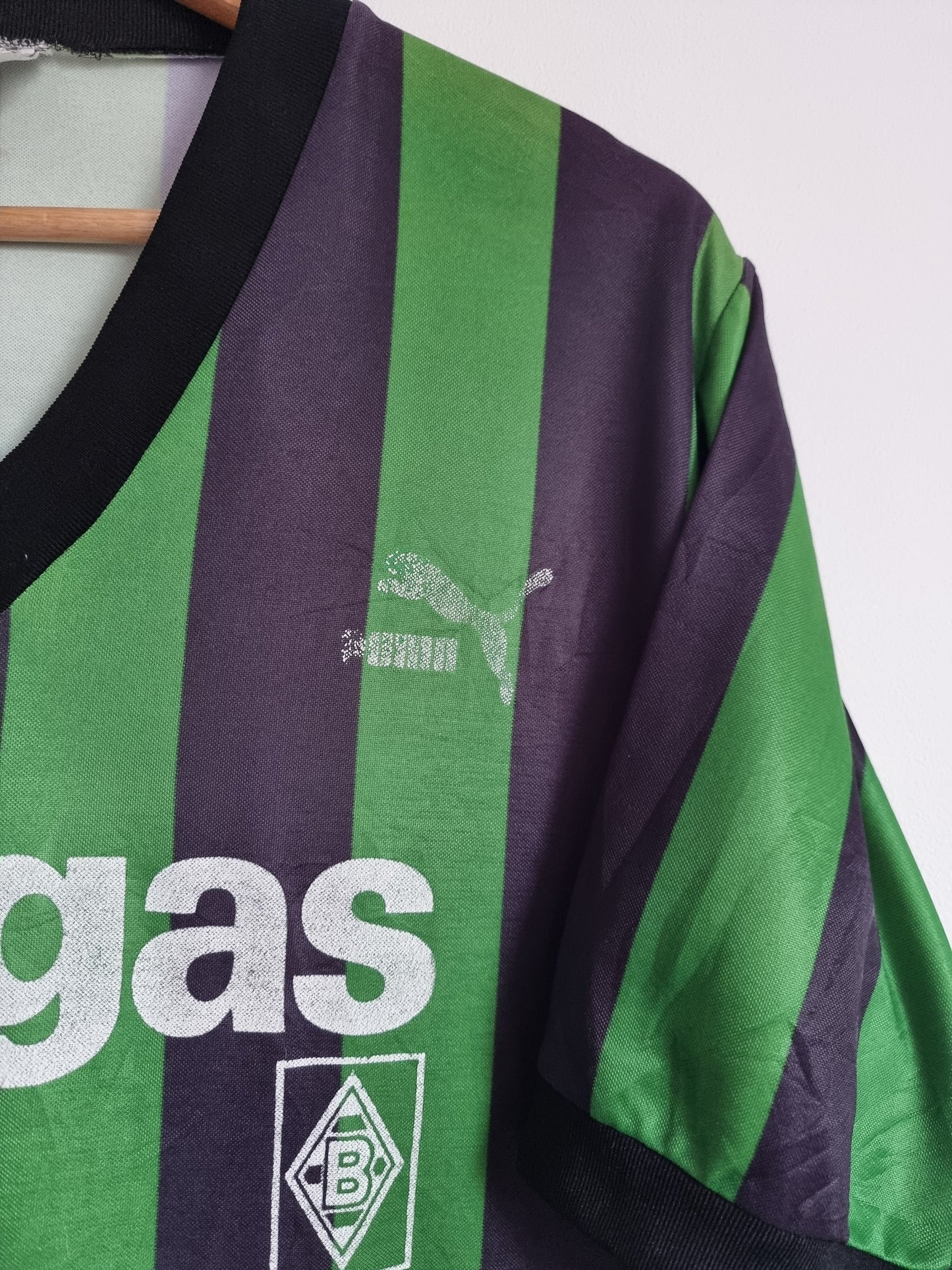 Puma Borussia Monchengladbach 89/90 Away Shirt Large