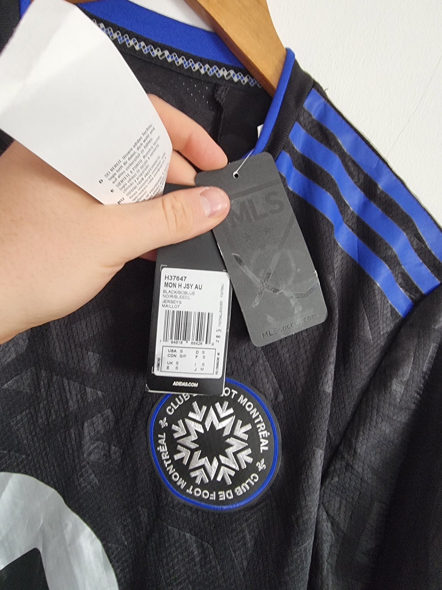 Adidas Deadstock CF Montreal 21/22 Authentic Home Shirt Small