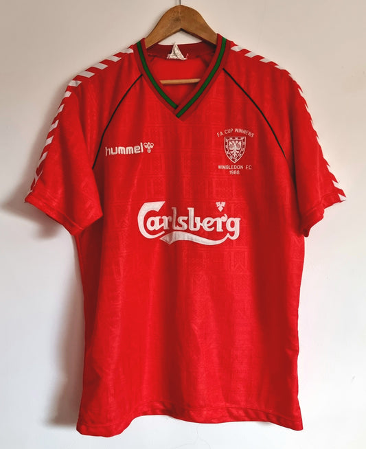 Hummel Wimbledon 88/89 FA Cup Winners Away Shirt XL